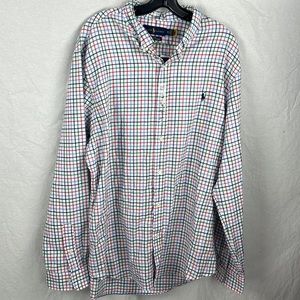Ralph Lauren slim fit performance flannel nwt xxl